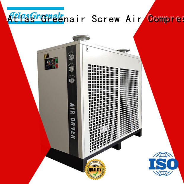Atlas Greenair Screw Air Compressor high end refrigerated air dryer manufacturers fd for tropical area