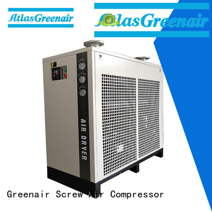 Atlas Greenair Screw Air Compressor new air dryer for compressor for busniess for sale