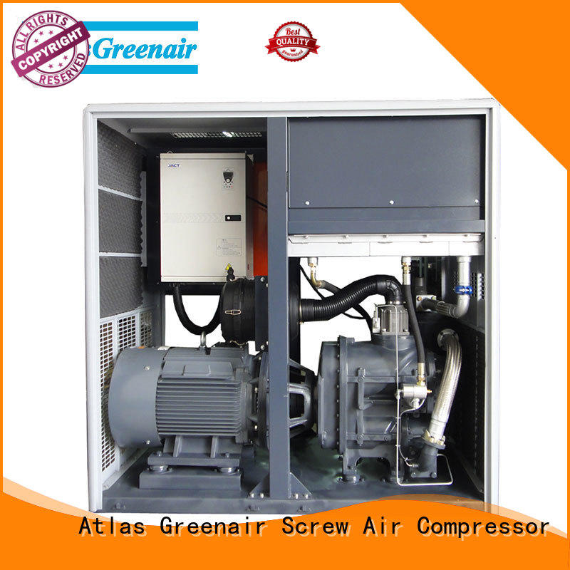 Atlas Greenair Screw Air Compressor vsd compressor atlas copco with an asynchronous motor for tropical area