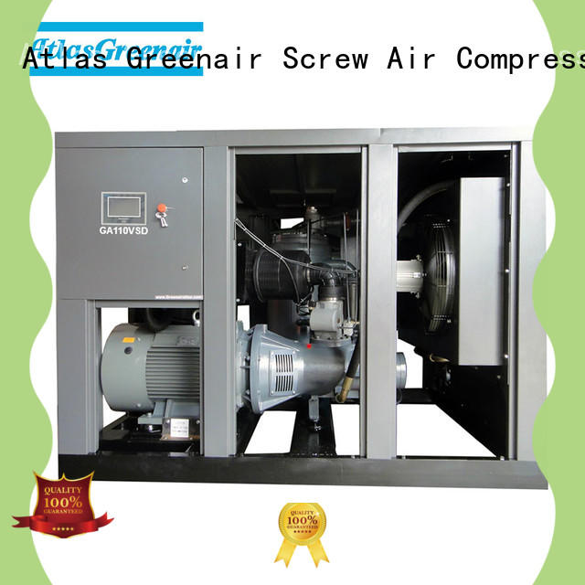 Atlas Greenair Screw Air Compressor vsd compressor atlas copco with an asynchronous motor for sale