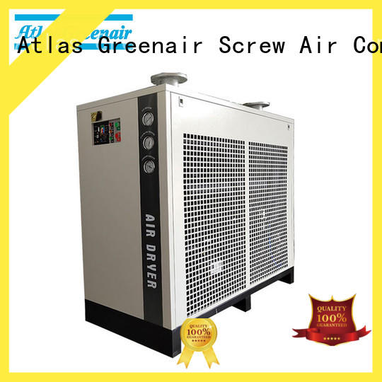 Atlas Greenair Screw Air Compressor high end air dryer for compressor company wholesale