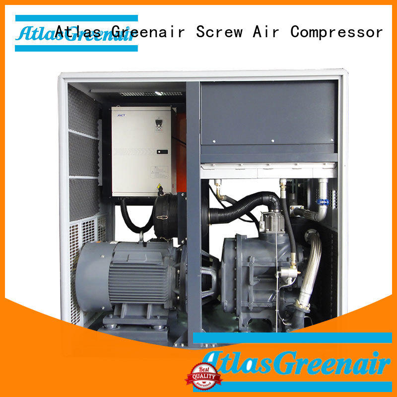 Atlas Greenair Screw Air Compressor cheap vsd compressor atlas copco with a single air compressor for tropical area