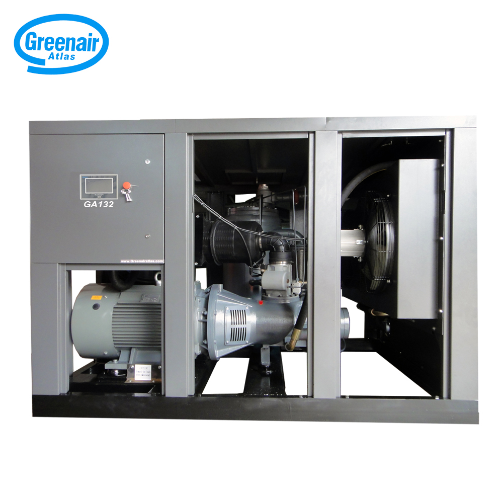 Atlas Greenair Screw Air Compressor fixed speed rotary screw air compressor supplier for tropical area-2