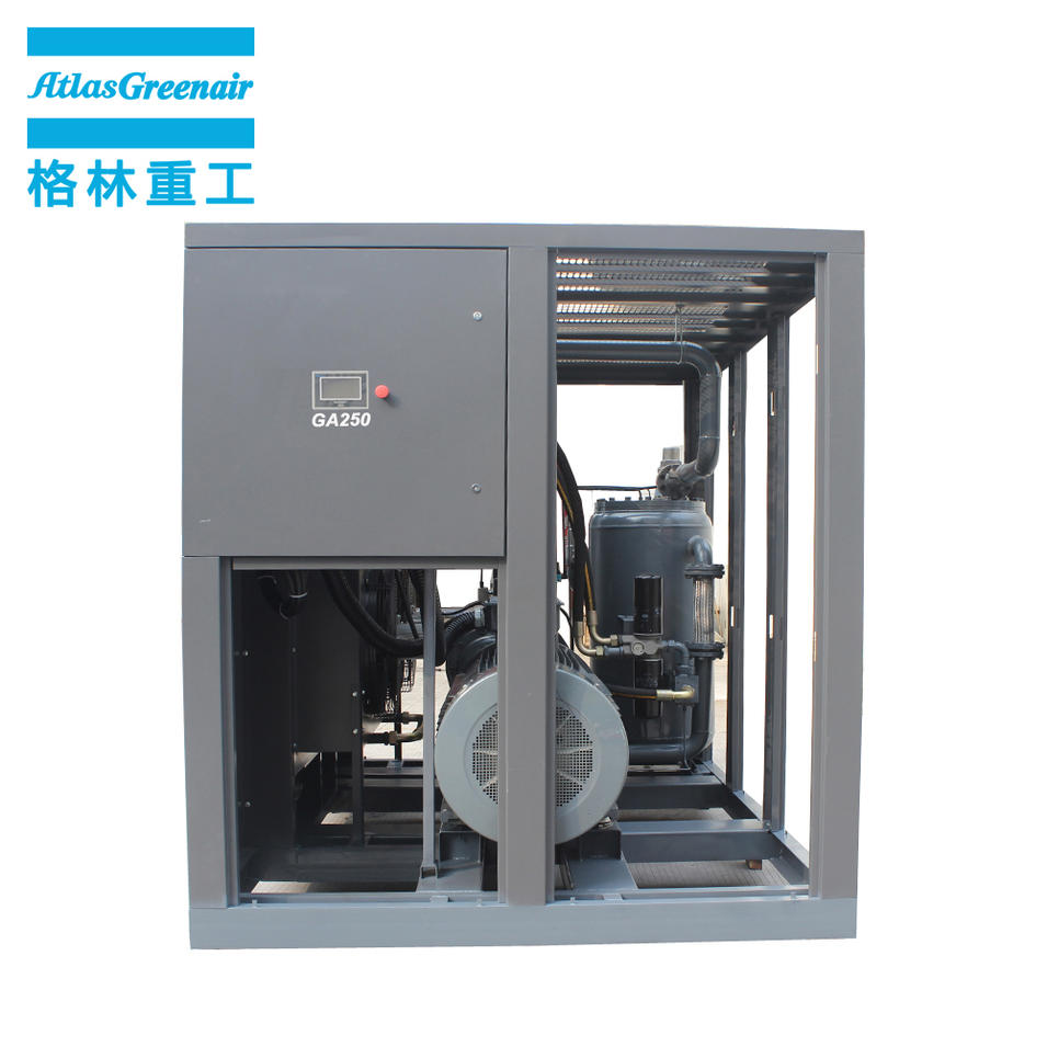 Best Quality GA250 250kW 335HP Oil Injected Rotary OEM Screw Air Compressor