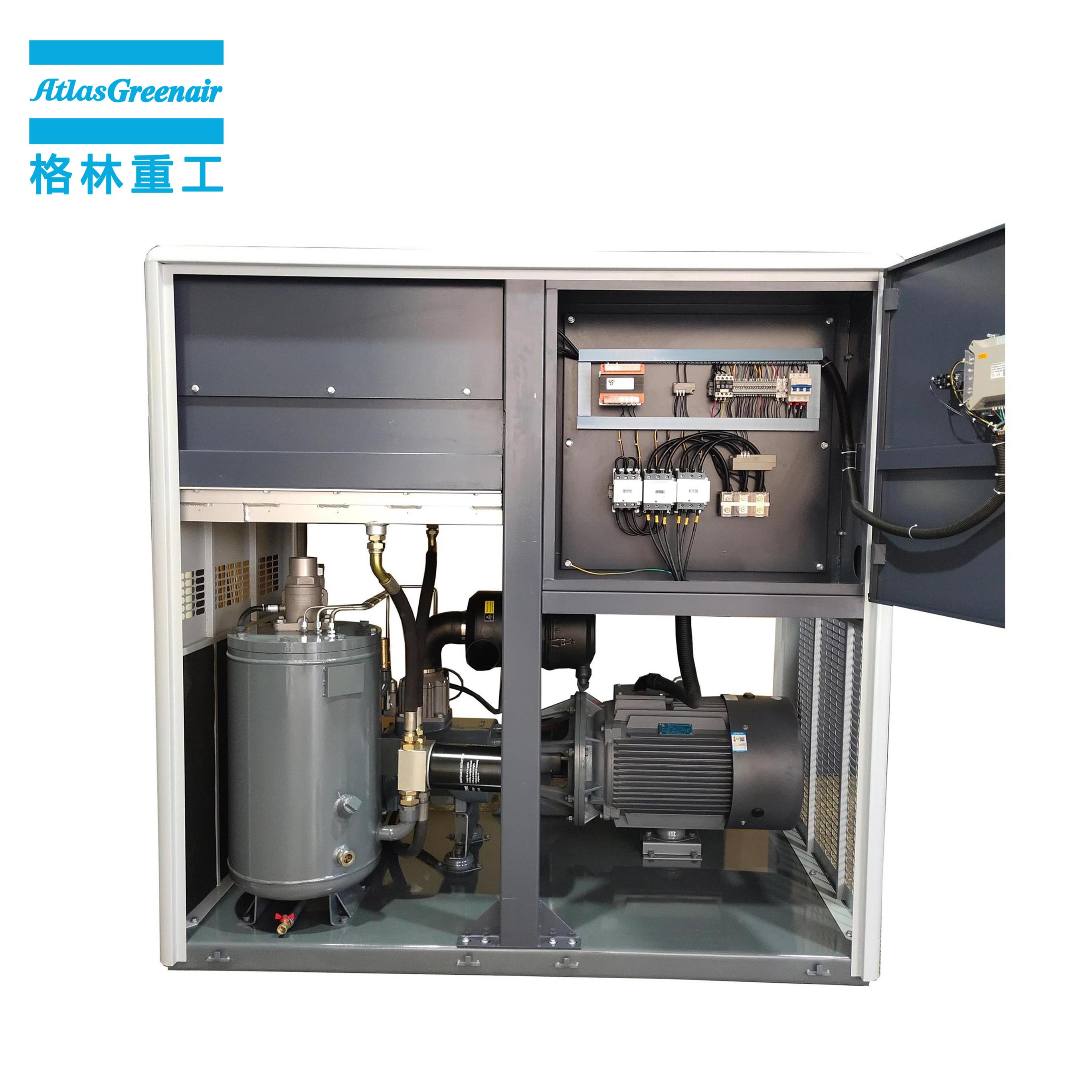 ga fixed speed rotary screw air compressor supplier for sale-2