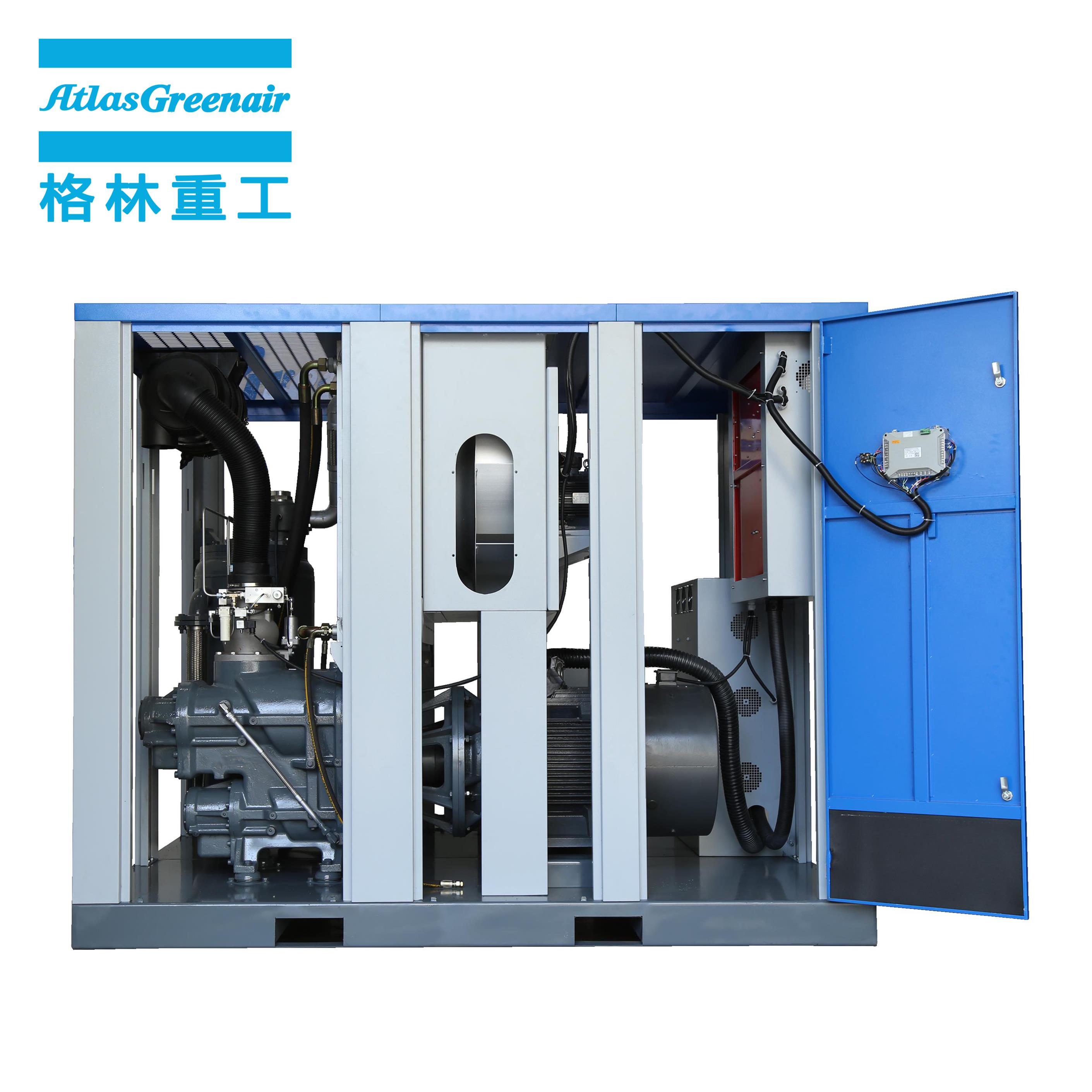 Atlas Greenair Screw Air Compressor new variable speed air compressor with an asynchronous motor for tropical area-2