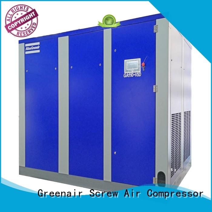 Atlas Greenair Screw Air Compressor vsd compressor atlas copco with a single air compressor customization