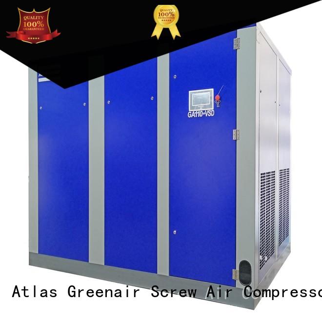 Atlas Greenair Screw Air Compressor cheap vsd compressor atlas copco factory for tropical area