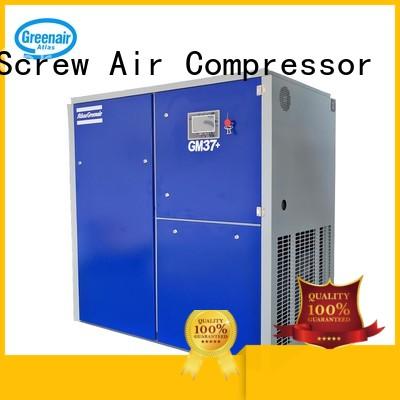 Atlas Greenair Screw Air Compressor high quality vsd compressor atlas copco with an asynchronous motor for sale