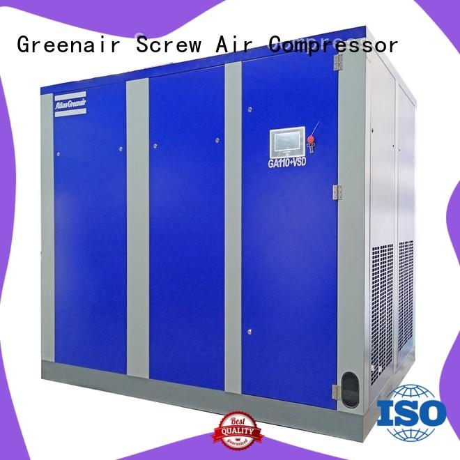 Atlas Greenair Screw Air Compressor high quality vsd compressor atlas copco company for tropical area