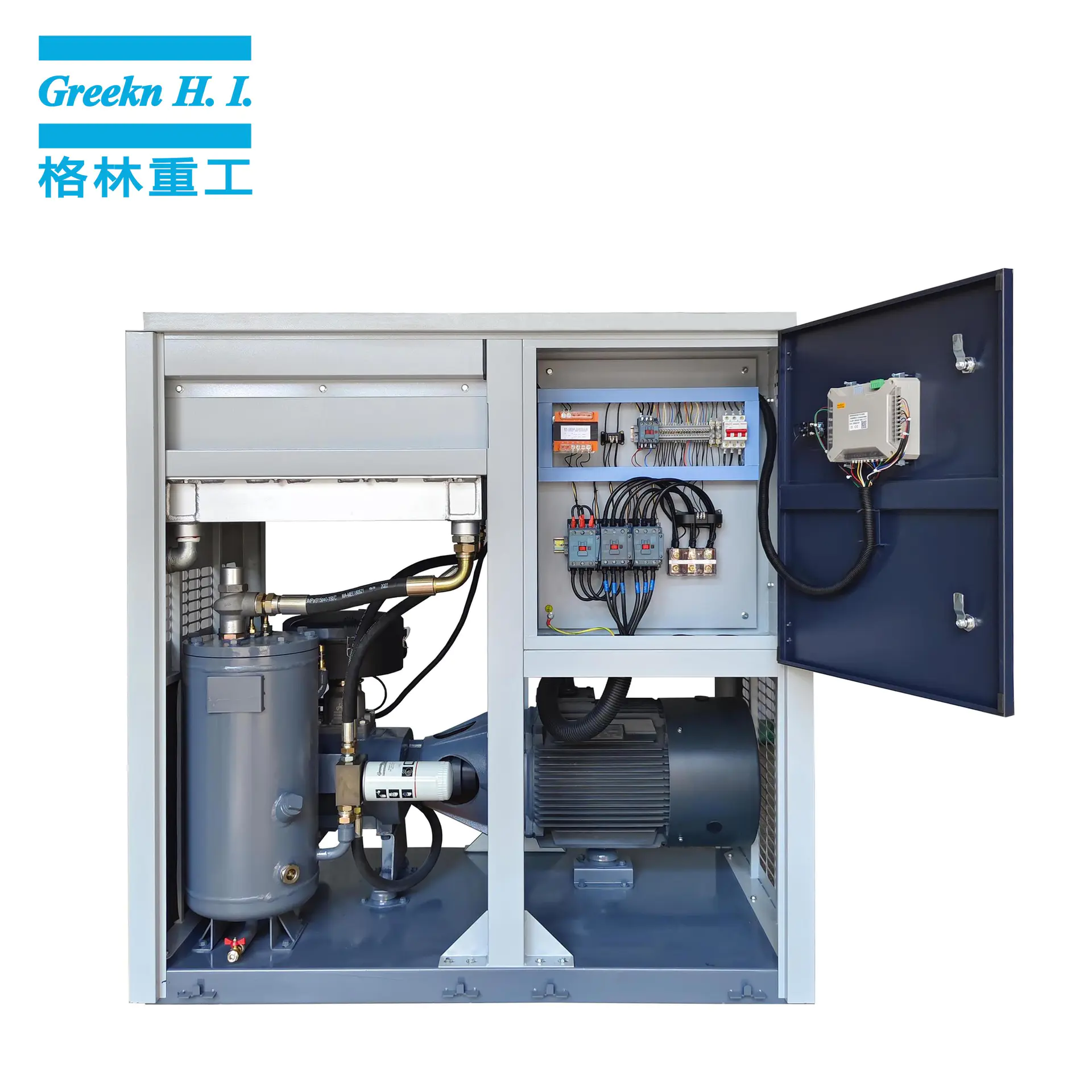 Greenair GA37 37kW 50HP Industrial Screw Air Compressor