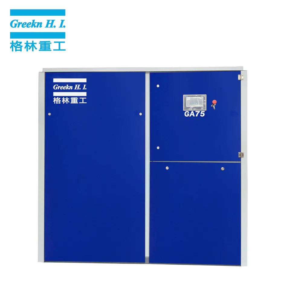 Best Quality GA75 75kW 100HP Oil Injected Rotary OEM Screw Air Compressor