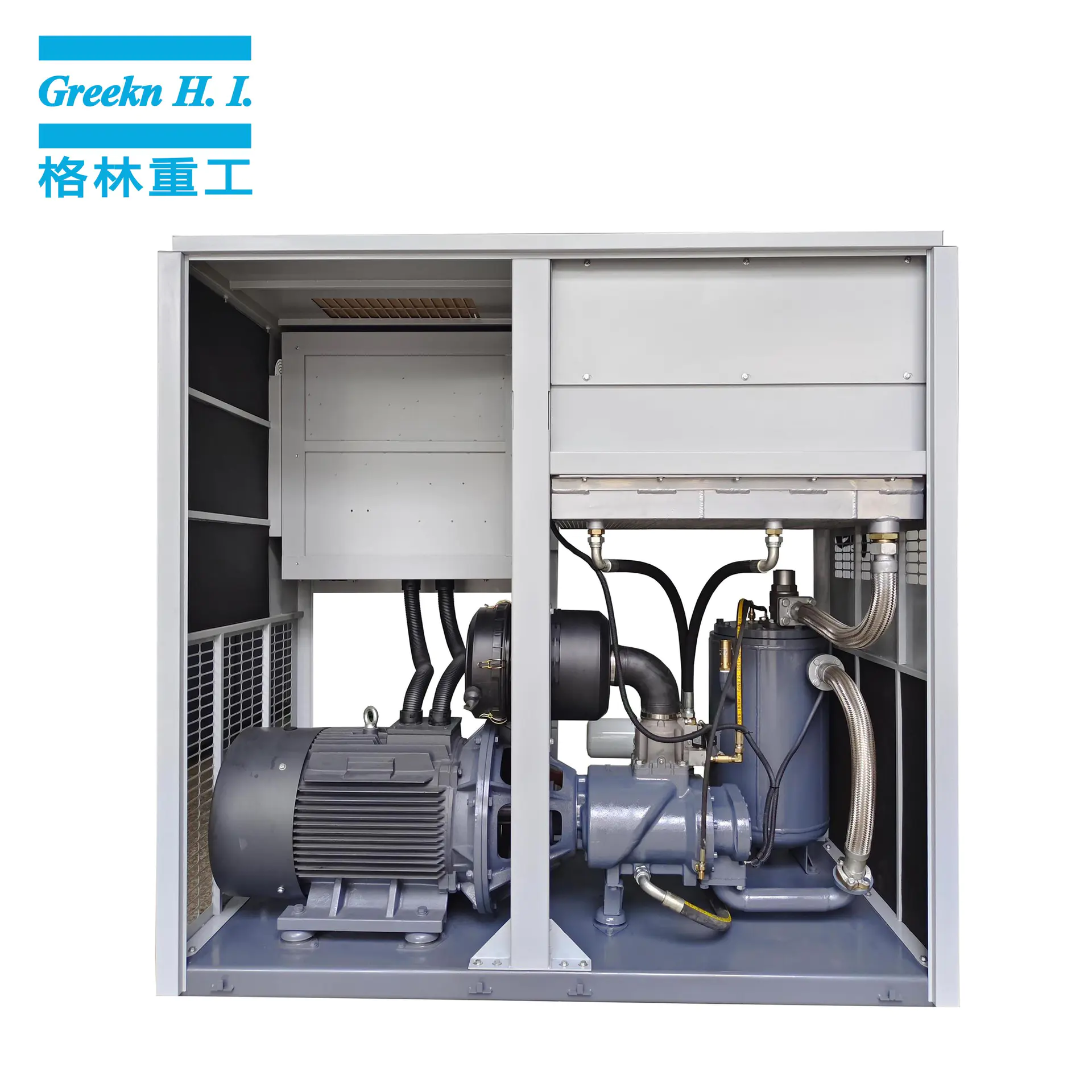 Greenair GA75 Electrical Oil Injected Stationary Screw Air Compressor