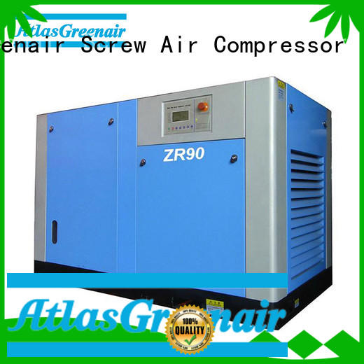 Atlas Greenair Screw Air Compressor high end oil free rotary screw air compressor manufacturer for sale