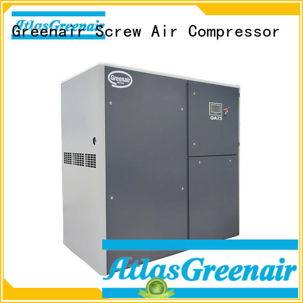 fixed speed rotary screw air compressor manufacturer for tropical area Atlas Greenair Screw Air Compressor