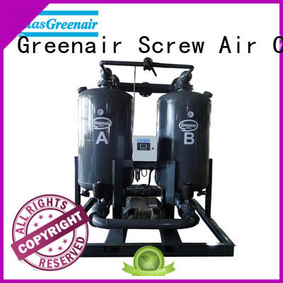 Atlas Greenair Screw Air Compressor adsorption air dryer with a special silencer for a high precision operation