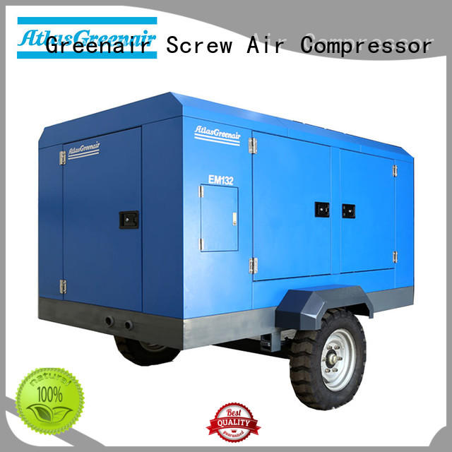 Atlas Greenair Screw Air Compressor efficient electric rotary screw air compressor with intelligent control system for sale