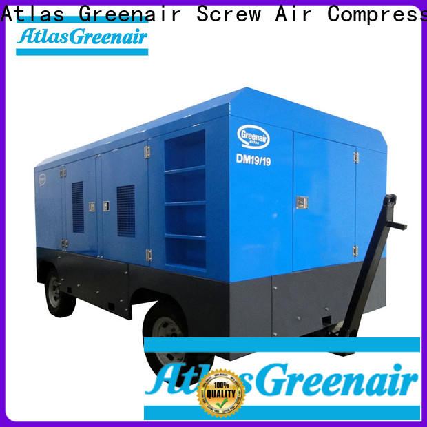 Atlas Greenair Screw Air Compressor best mobile air compressor factory for tropical area