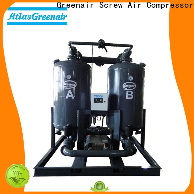 Atlas Greenair Screw Air Compressor adsorption air dryer for busniess for tropical area