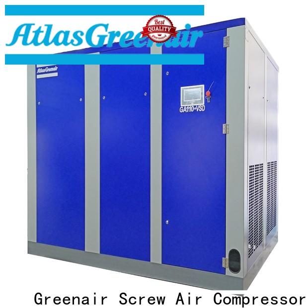Atlas Greenair Screw Air Compressor new variable speed air compressor factory for sale