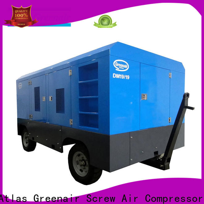 Atlas Greenair Screw Air Compressor mobile air compressor manufacturer design
