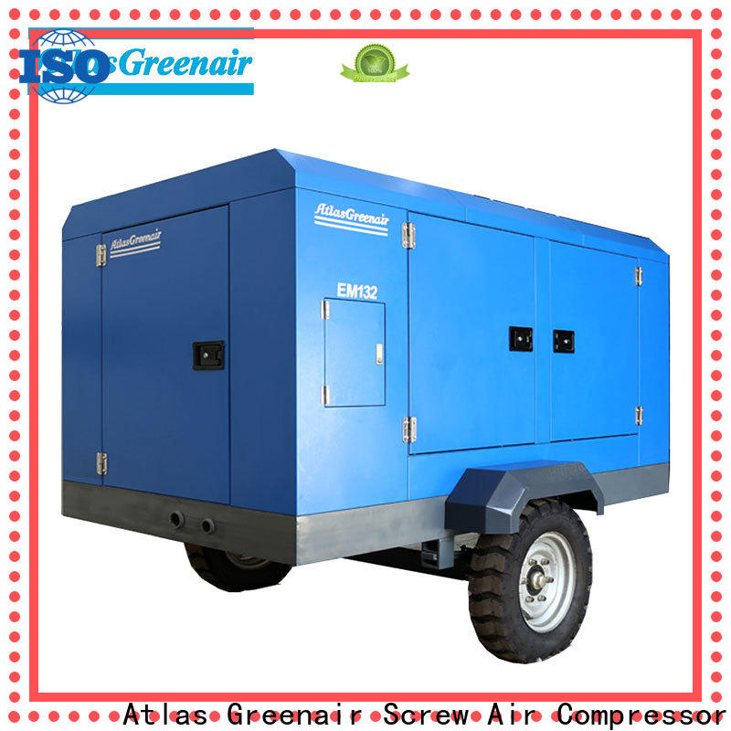 customized portable screw compressor for busniess for tropical area
