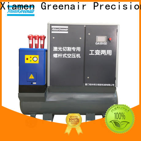 Atlas Greenair Screw Air Compressor professional variable speed air compressor with a single air compressor for sale