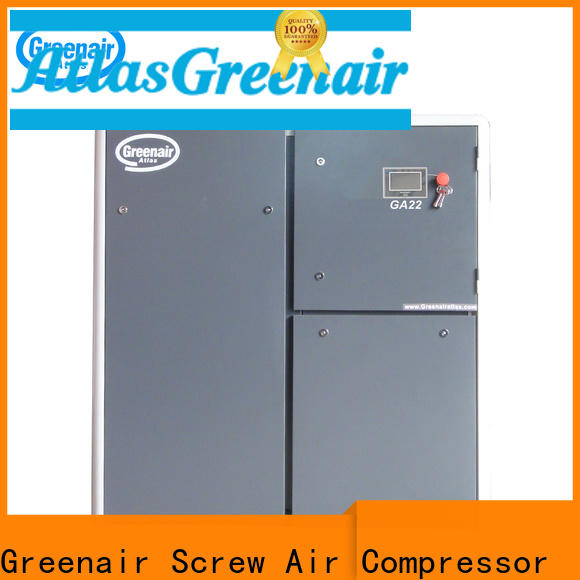 Atlas Greenair Screw Air Compressor atlas copco screw compressor for busniess for tropical area