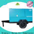 professional portable screw compressor with three stage oil-air separator wholesale