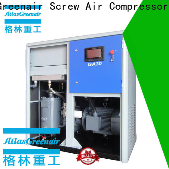 Atlas Greenair Screw Air Compressor skf fixed speed rotary screw air compressor company for tropical area