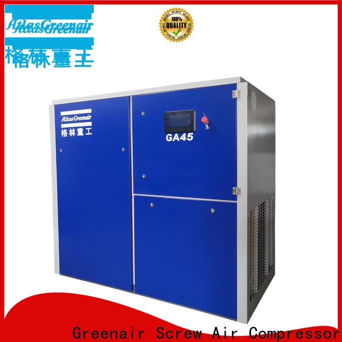 Atlas Greenair Screw Air Compressor, la mejor empresa de compresores de aire de tornillo rotativo de velocidad fija para áreas tropicales