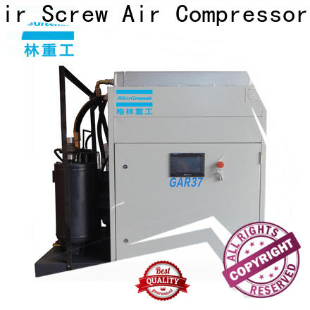 Atlas Greenair Screw Air Compressor single stage fixed speed rotary screw air compressor company for tropical area