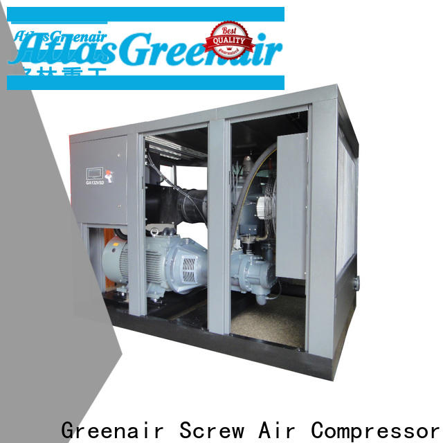 Atlas Greenair Screw Air Compressor new vsd compressor atlas copco with an asynchronous motor for tropical area