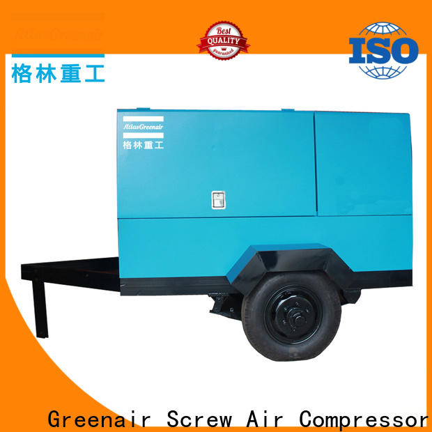 Atlas Greenair Screw Air Compressor high quality portable screw compressor with intelligent control system for sale