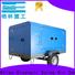 latest portable screw compressor with three stage oil-air separator for sale