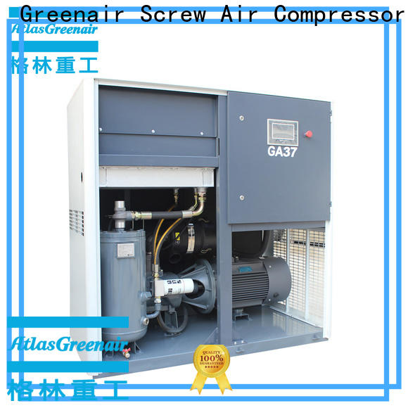 Atlas Greenair Screw Air Compressor two stage atlas copco screw compressor for busniess wholesale