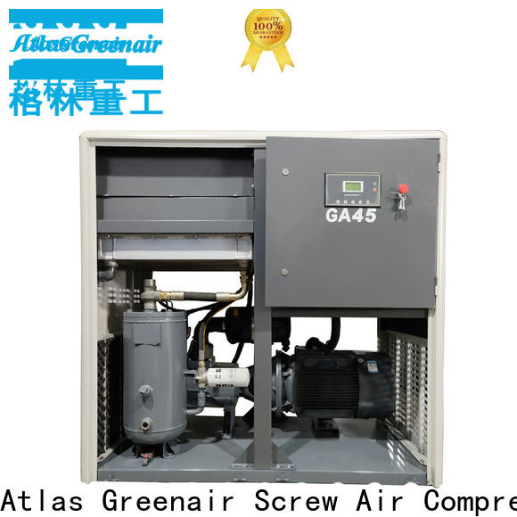 skf atlas copco screw compressor with an oil content for sale