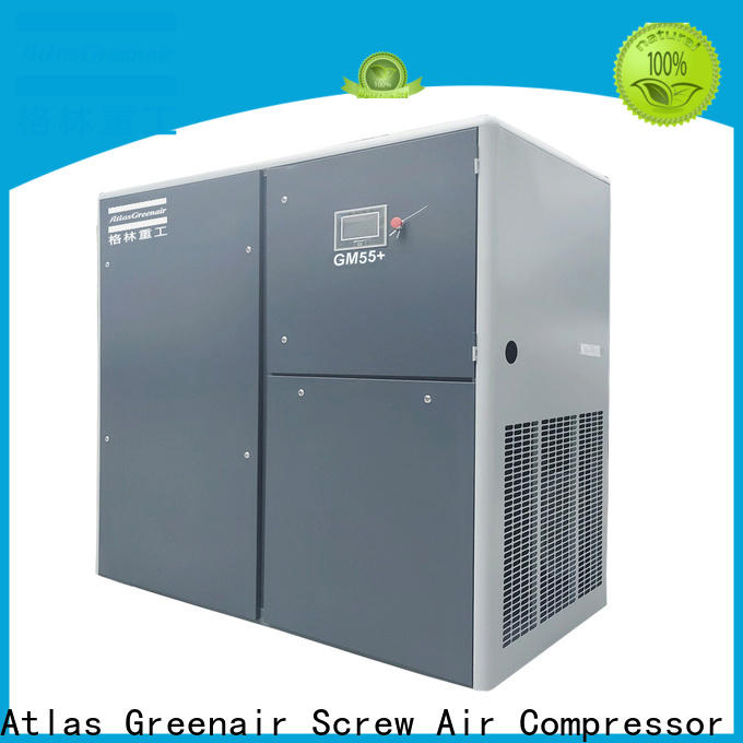 Atlas Greenair Screw Air Compressor top vsd compressor atlas copco with four pole motor for tropical area