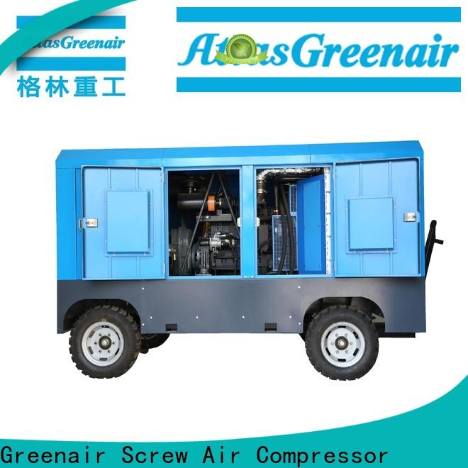Atlas Greenair Screw Air Compressor mobile air compressor for busniess for sale