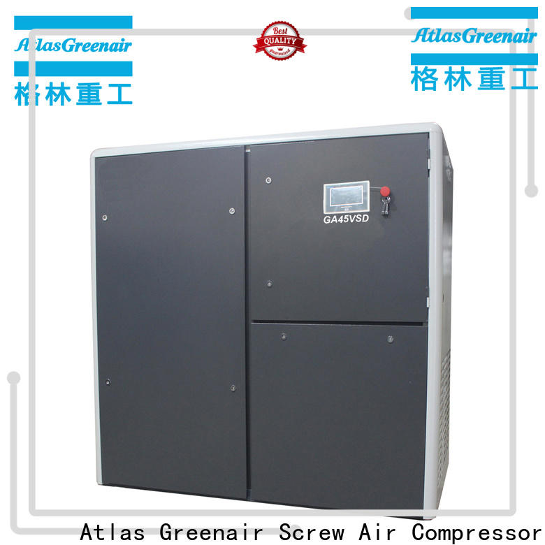 Atlas Greenair Screw Air Compressor top vsd compressor atlas copco factory customization
