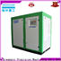custom oil free rotary screw air compressor with high efficient air end customization