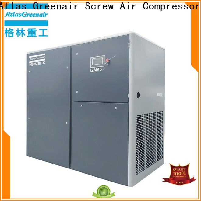 Atlas Greenair Screw Air Compressor variable speed air compressor with an asynchronous motor customization