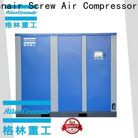 Atlas Greenair Screw Air Compressor new variable speed air compressor with an asynchronous motor for tropical area
