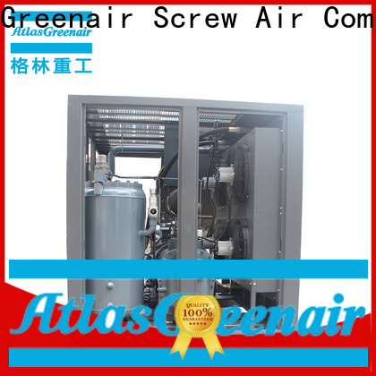 Compresor de aire de tornillo Atlas Greenair, compresor de aire de tornillo rotativo de velocidad fija skf para negocios, a la venta