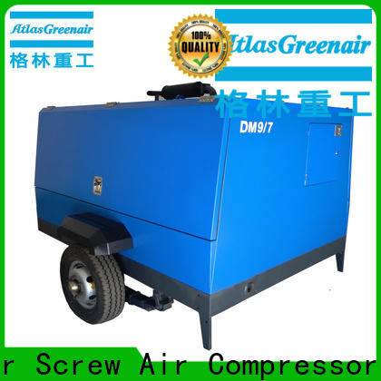 Atlas Greenair Screw Air Compressor mobile air compressor supplier for sale
