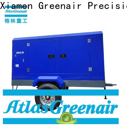 Atlas Greenair Screw Air Compressor portable screw compressor supplier for tropical area