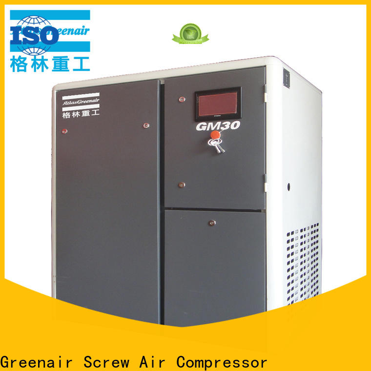 Atlas Greenair Screw Air Compressor custom variable speed air compressor with a single air compressor for sale