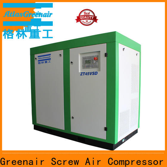 new oil free rotary screw air compressor with high efficient air end for tropical area