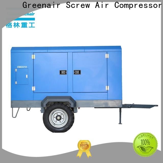 Atlas Greenair Screw Air Compressor customized electric rotary screw air compressor company for tropical area