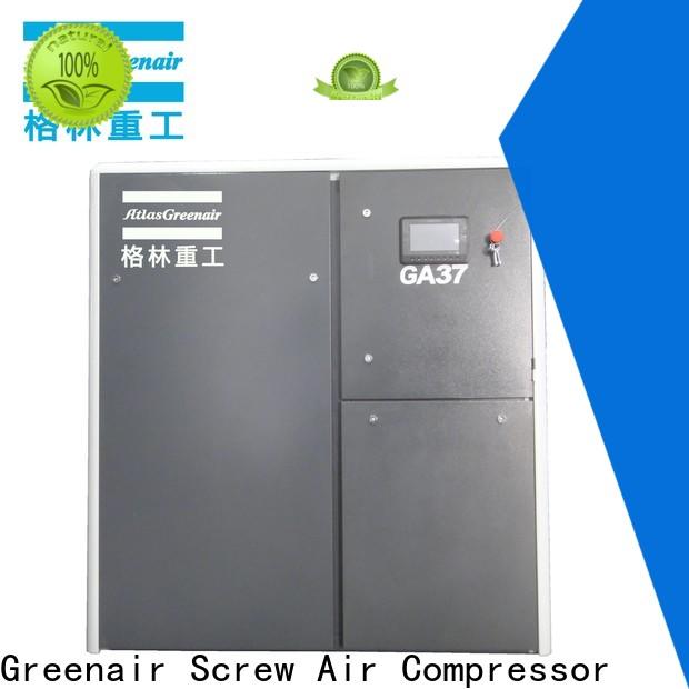 Atlas Greenair Screw Air Compressor fixed speed rotary screw air compressor for busniess wholesale